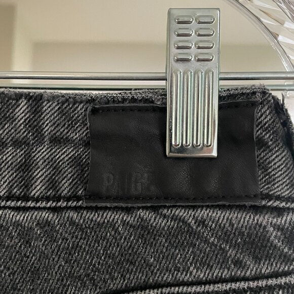 PAIGE Women's Sarah Straight Ankle Jeans with Undone Hem size 25 - Picture 7 of 7